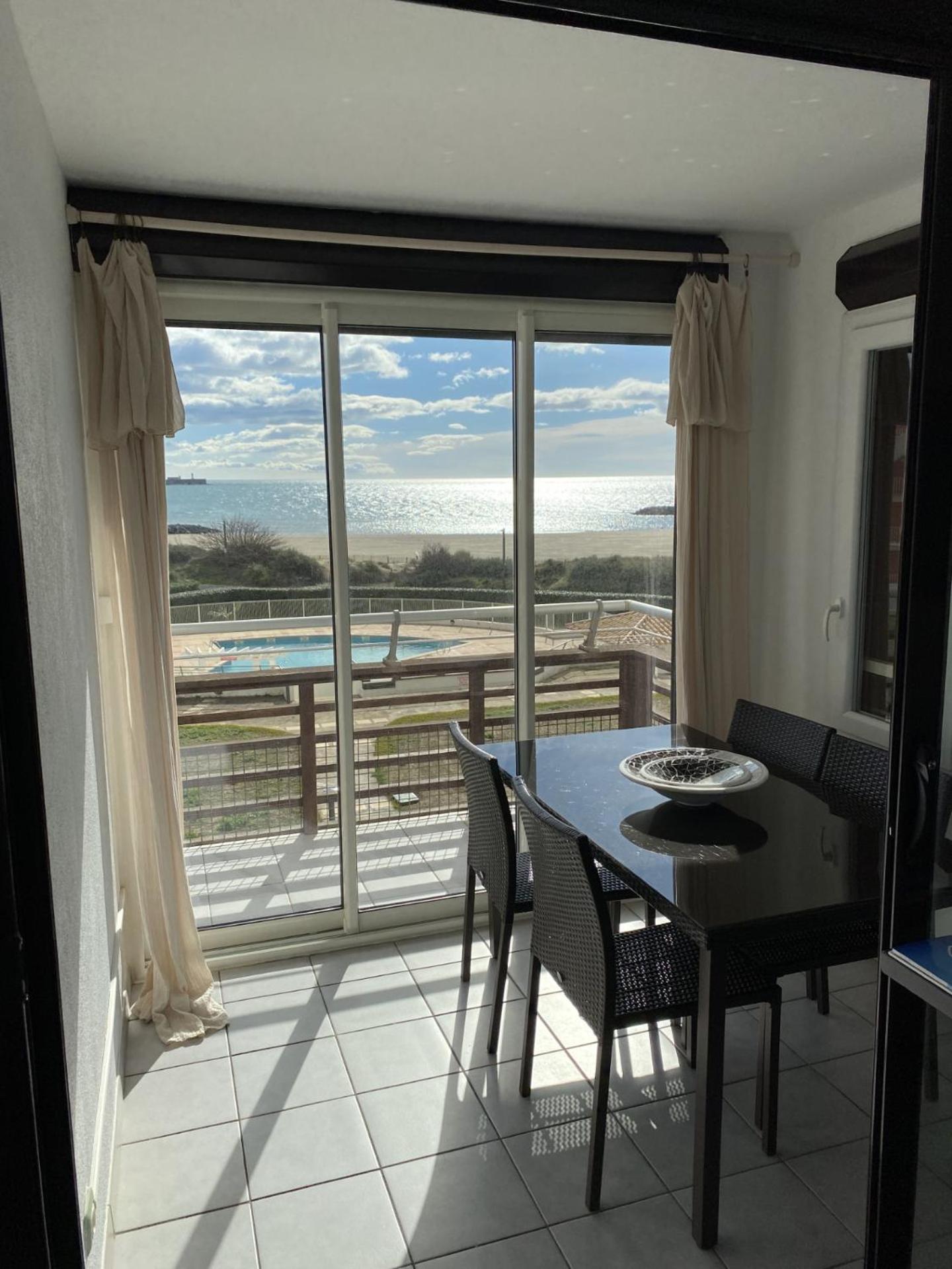 Appartement Vue Mer Le Sunset Agde Zewnętrze zdjęcie