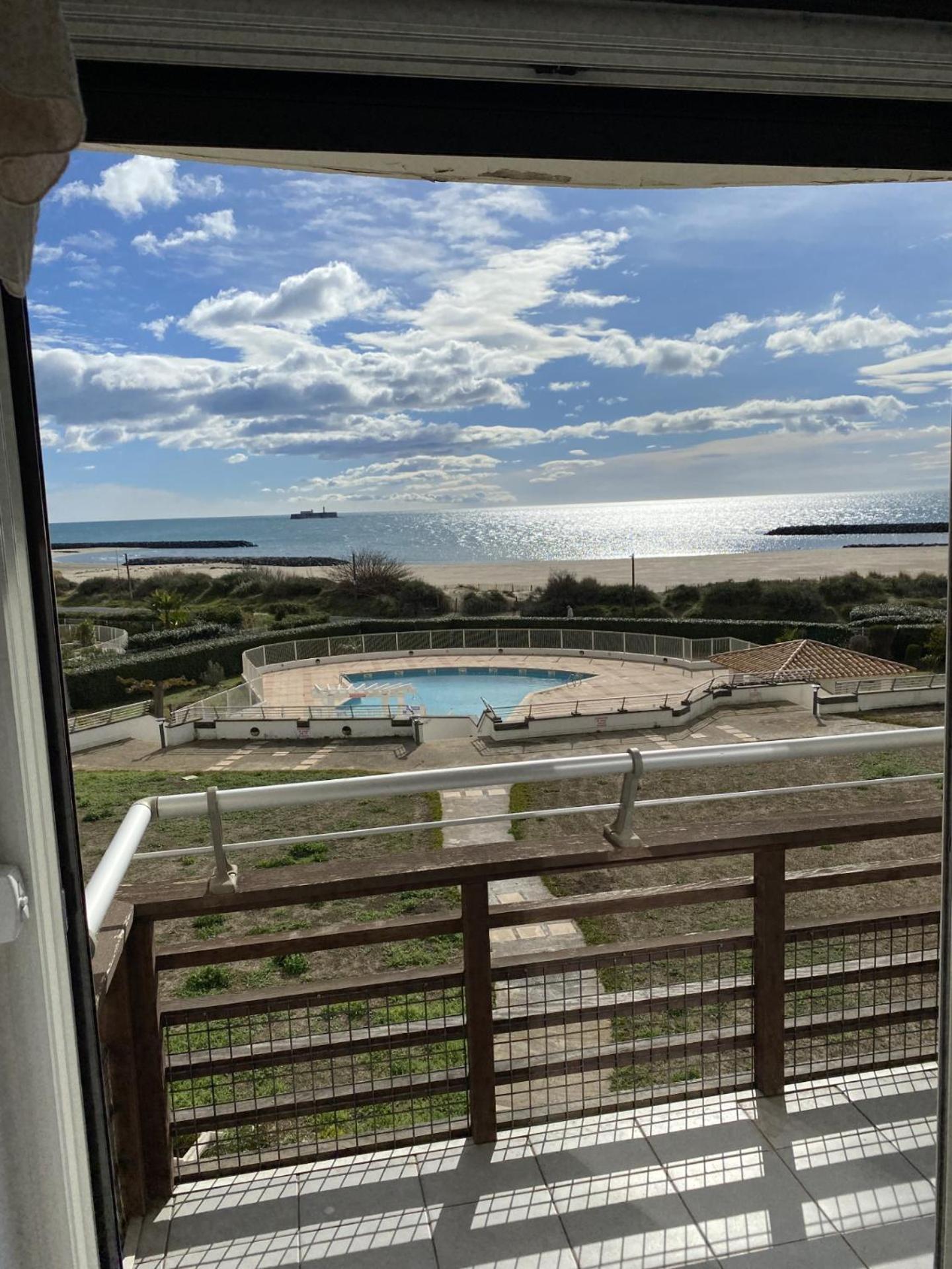 Appartement Vue Mer Le Sunset Agde Zewnętrze zdjęcie